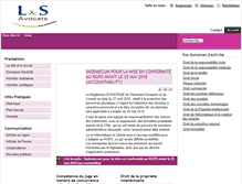 Tablet Screenshot of ls-avocats.com